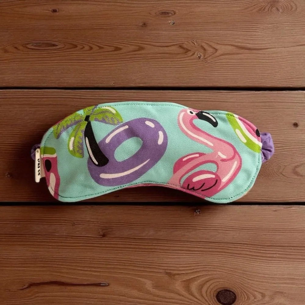 Colorful Flamingo Kids Sleep Mask